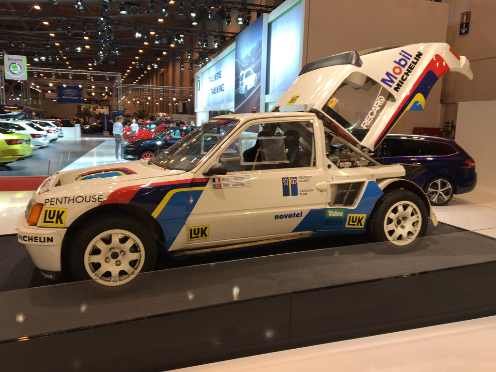 Essen Autoshow Peugeot 205 Rally Group B