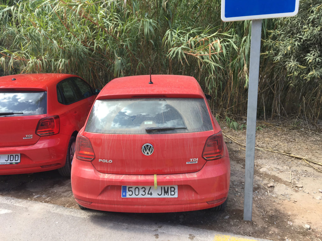 VW Polo Haven Auto's rijden